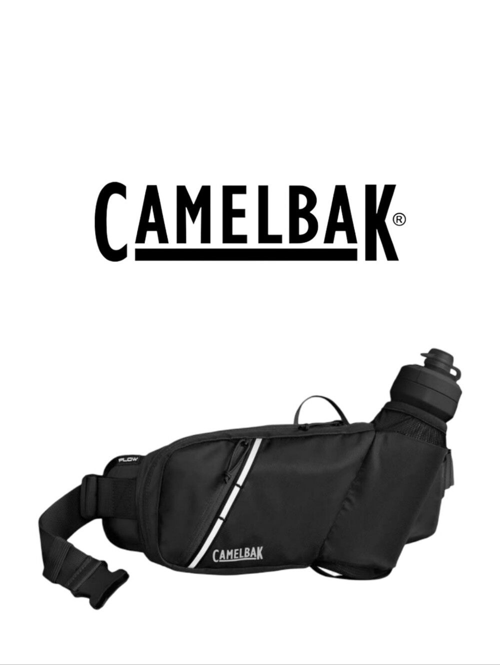 CamelBak Black Waist Pack with Bottle Pocket